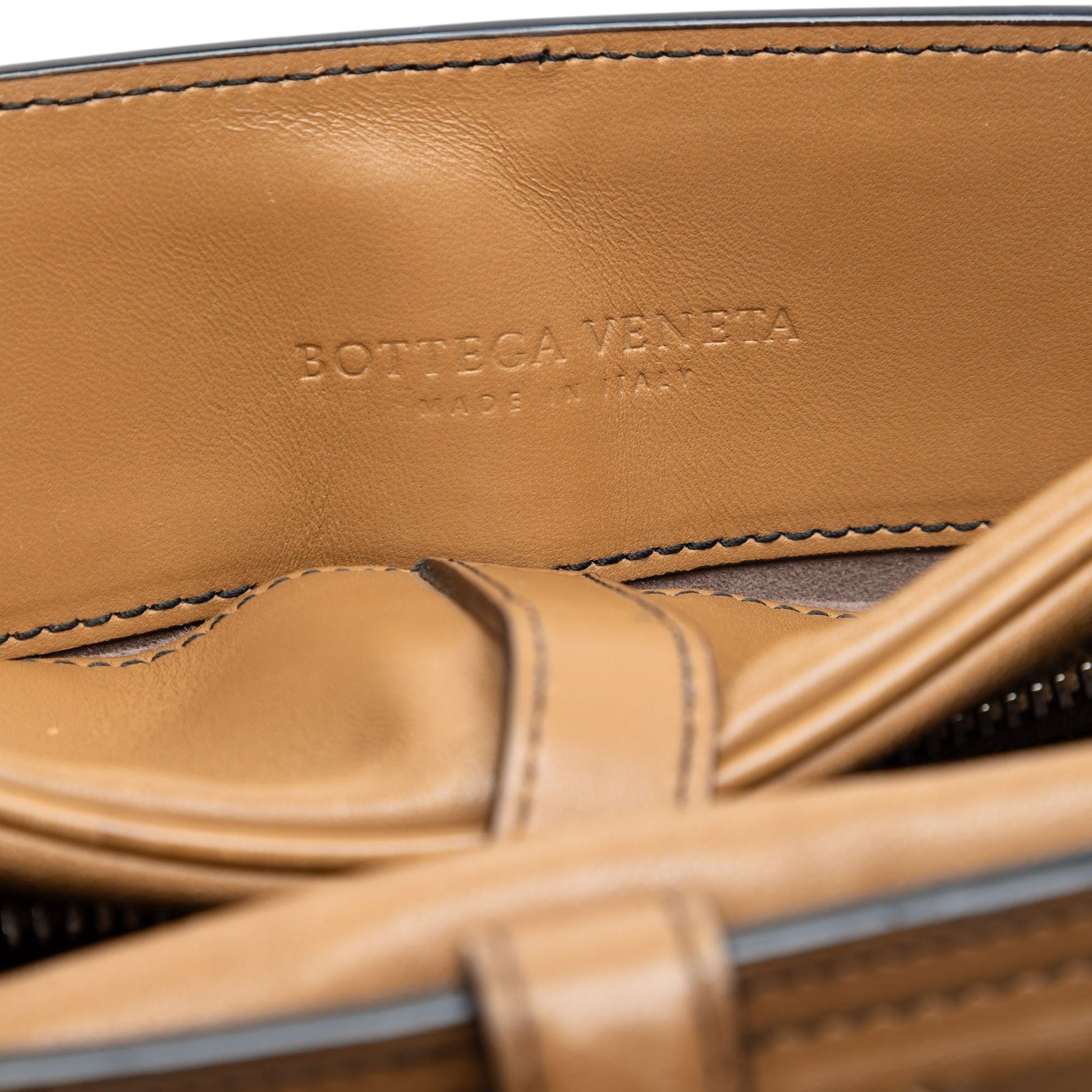 Bottega Veneta Nappa Intrecciato Belt Flap Camera Bag