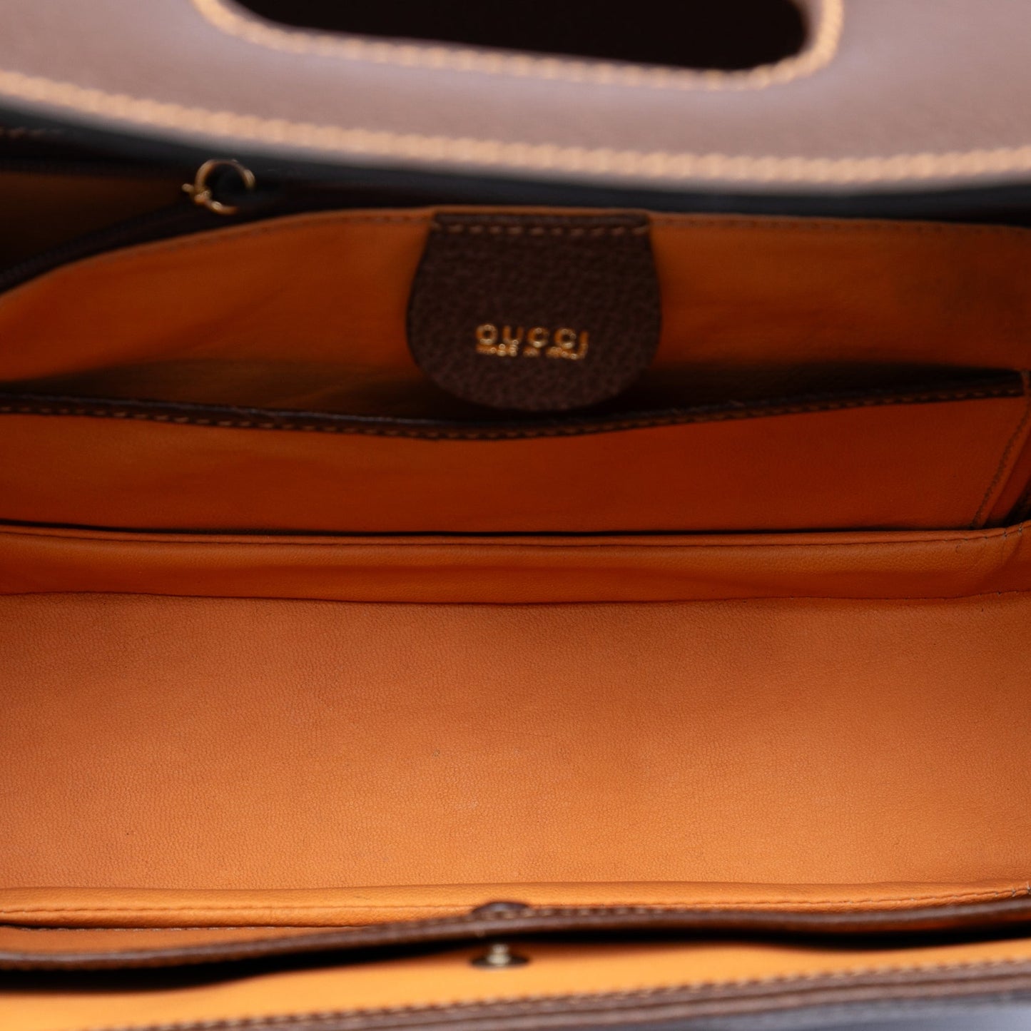 Gucci Medium Calfskin Bamboo Top Handle Bag
