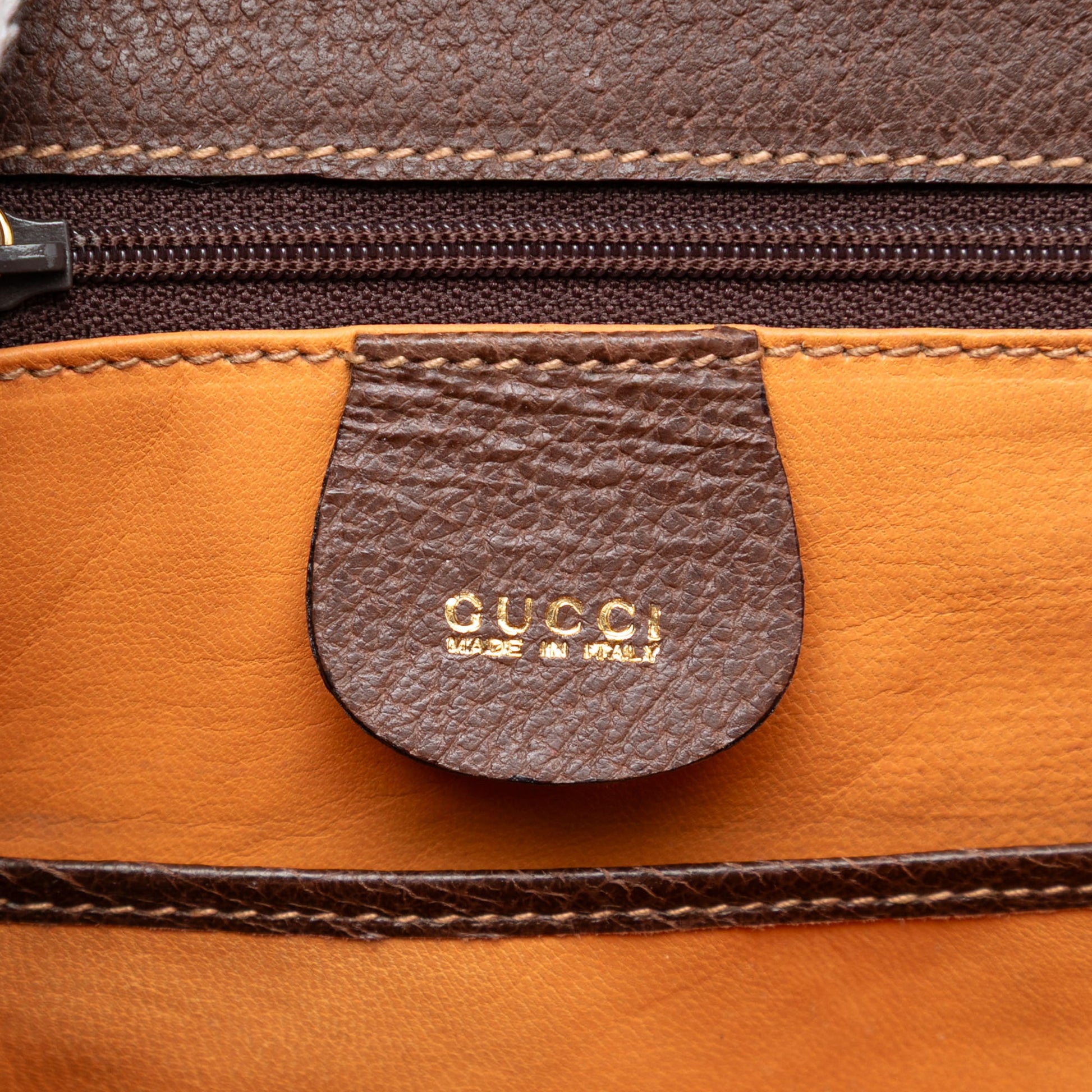 Gucci Medium Calfskin Bamboo Top Handle Bag