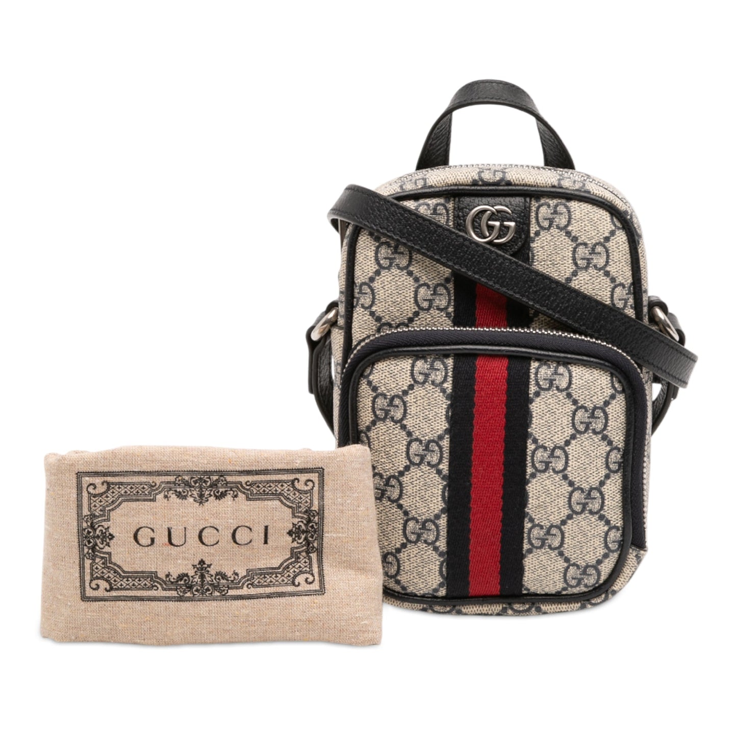 Gucci Mini GG Supreme Ophidia Satchel