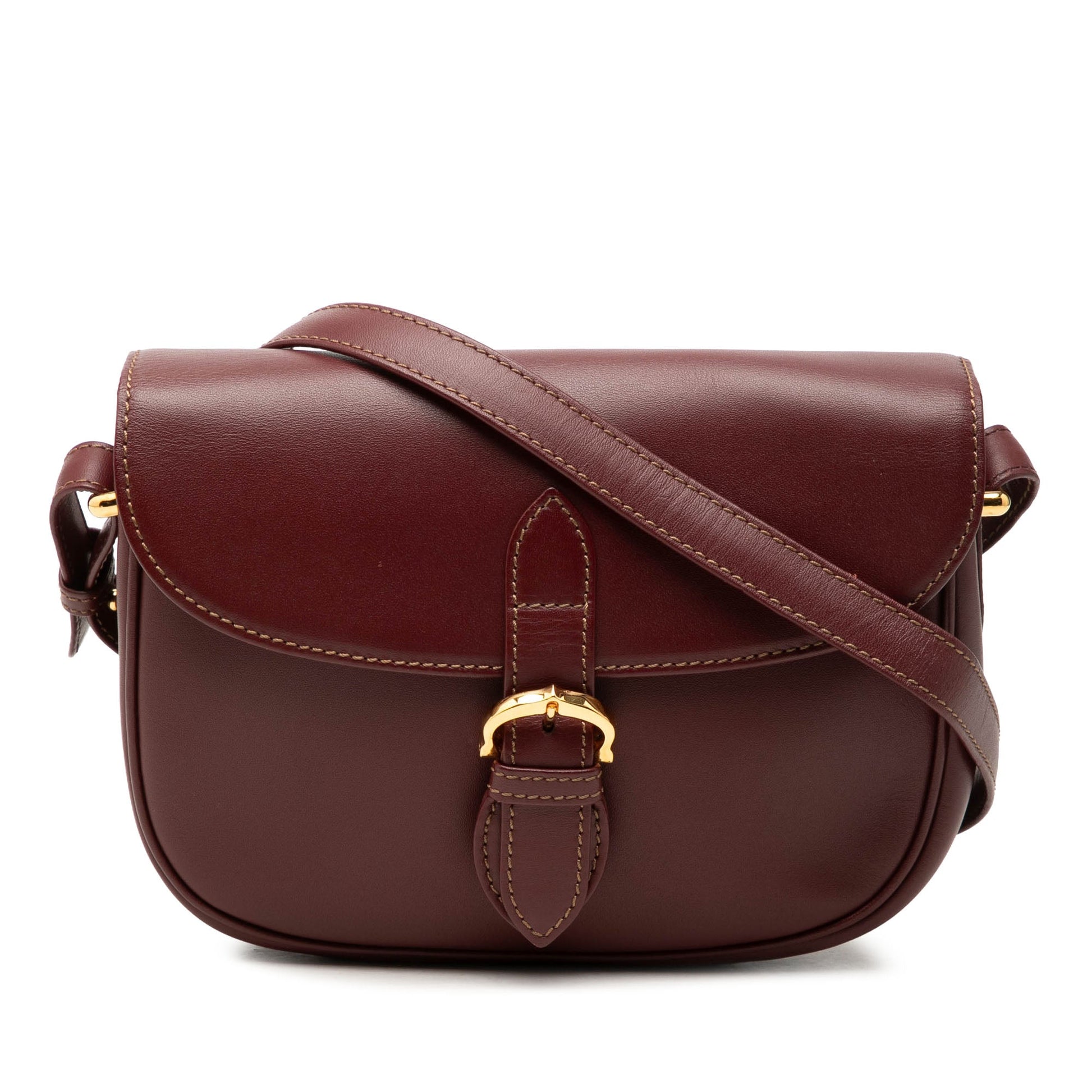 Cartier Leather Must De Cartier Crossbody