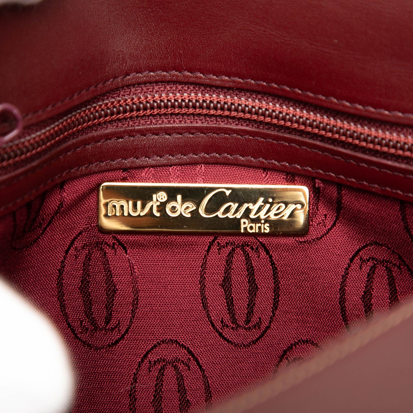 Cartier Leather Must De Cartier Crossbody