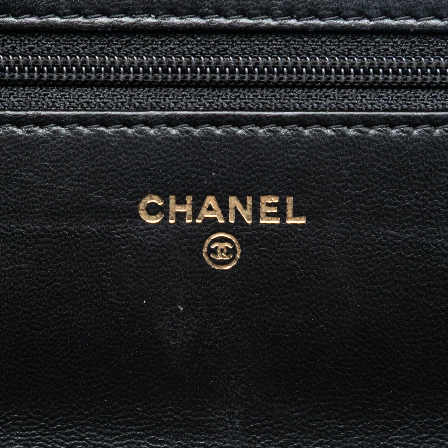 Chanel Quilted Lambskin Golden Class Wallet On Chain