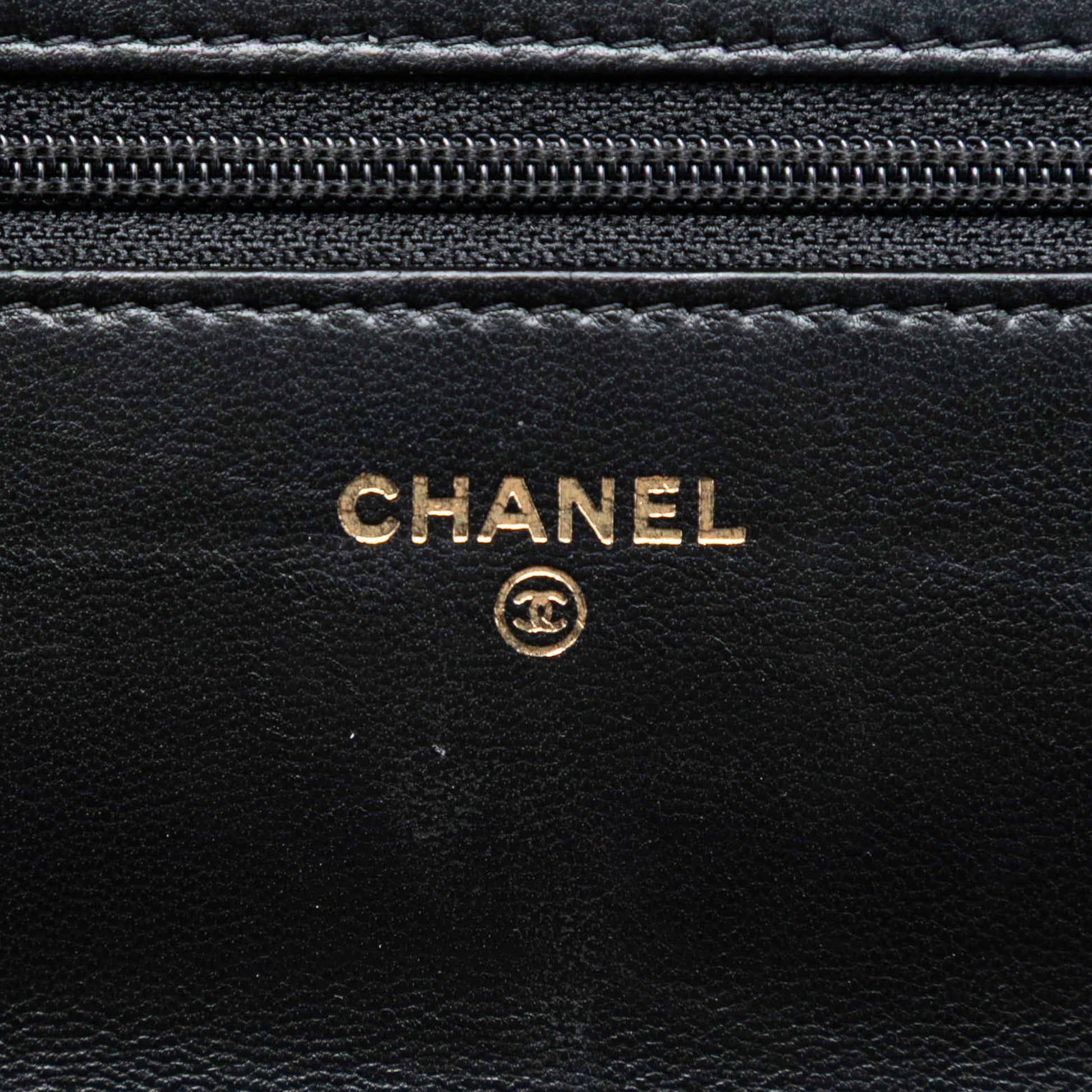 Chanel Quilted Lambskin Golden Class Wallet On Chain