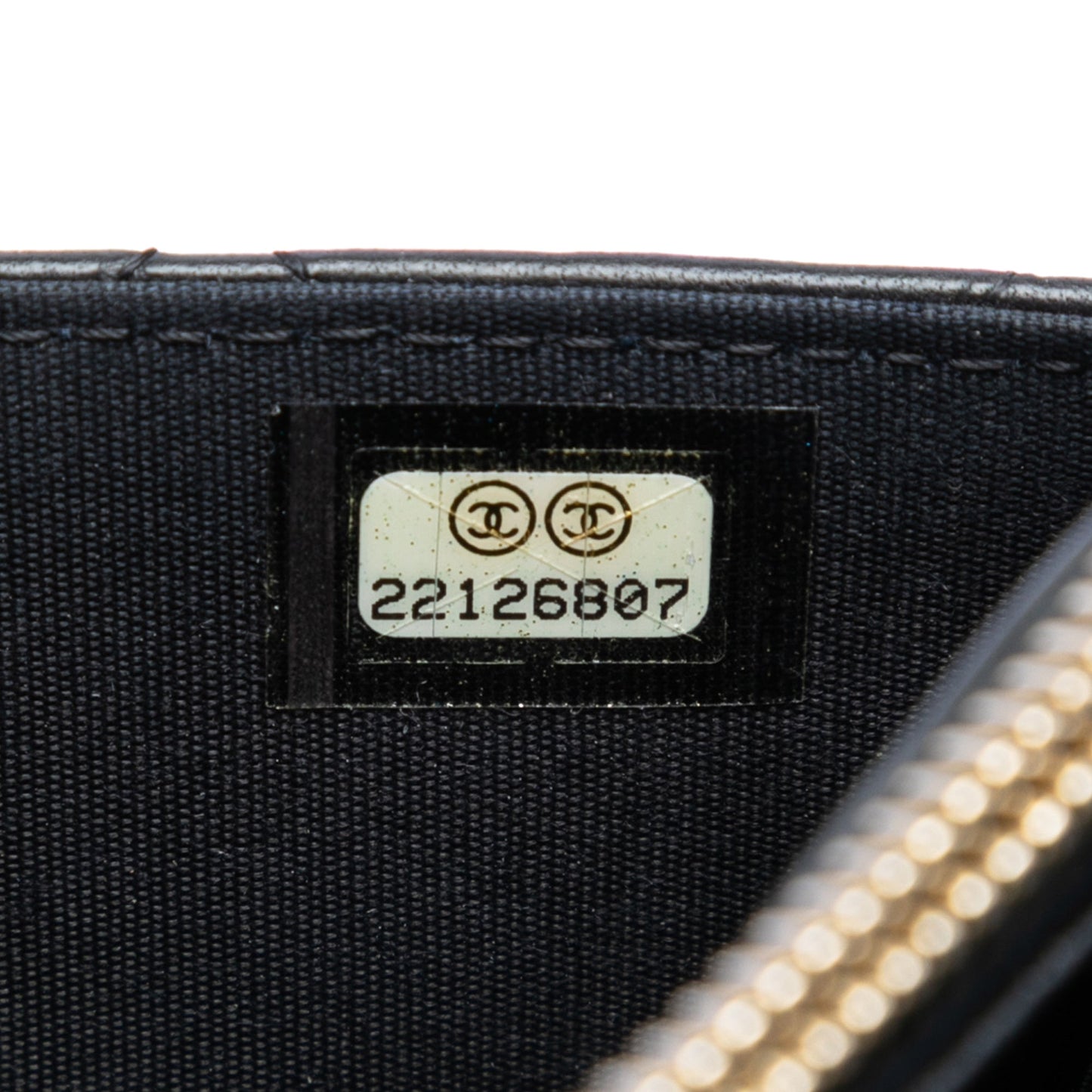 Chanel Quilted Lambskin Golden Class Wallet On Chain