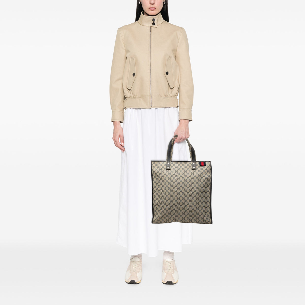 Gucci GG Supreme Web Tote