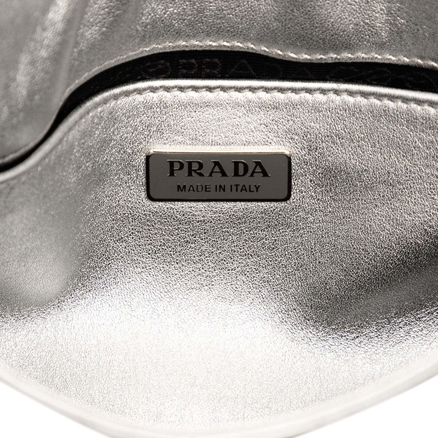 Prada Brushed Leather Cleo Shoulder Bag