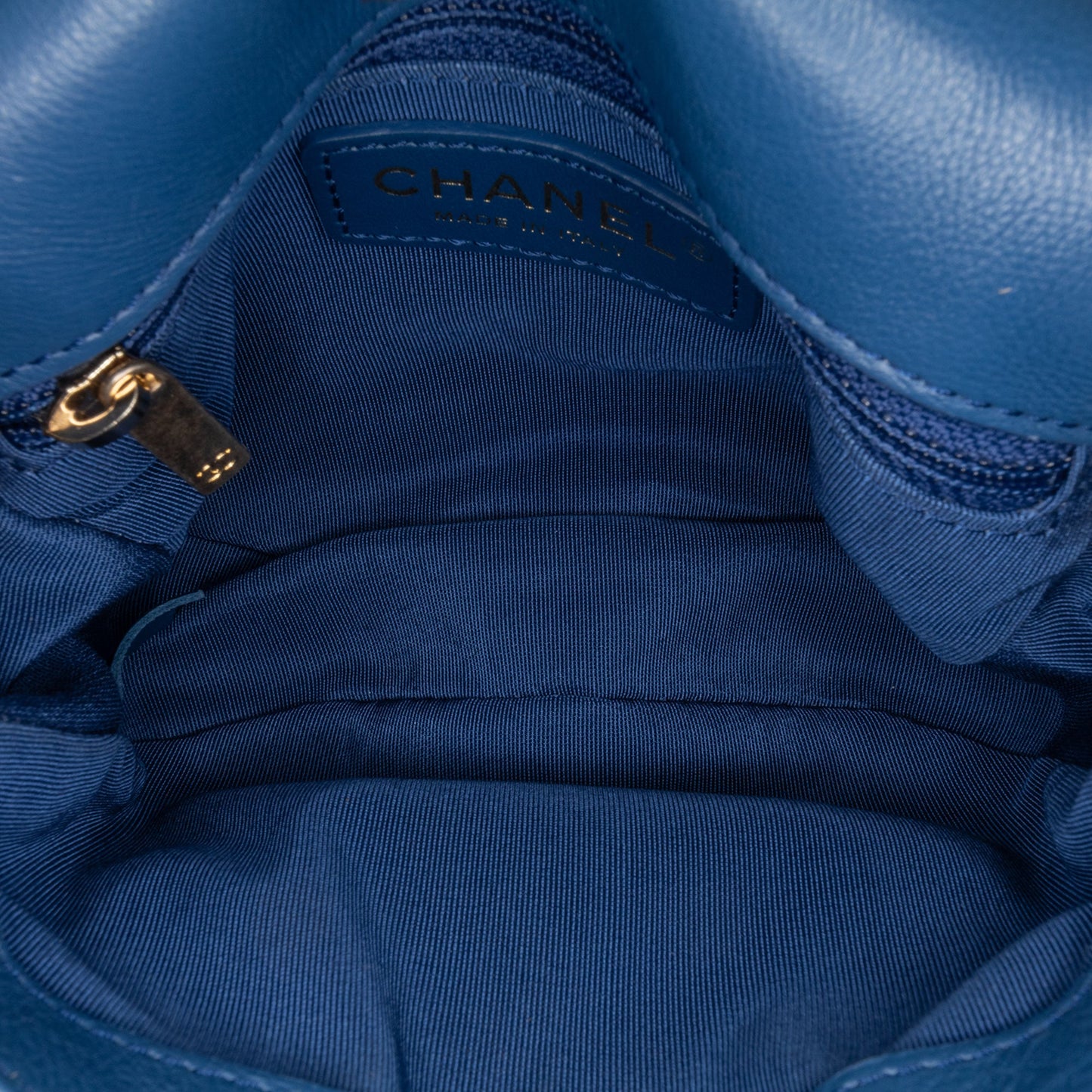 Chanel Quilted Grained Calfskin Casual Trip Messenger