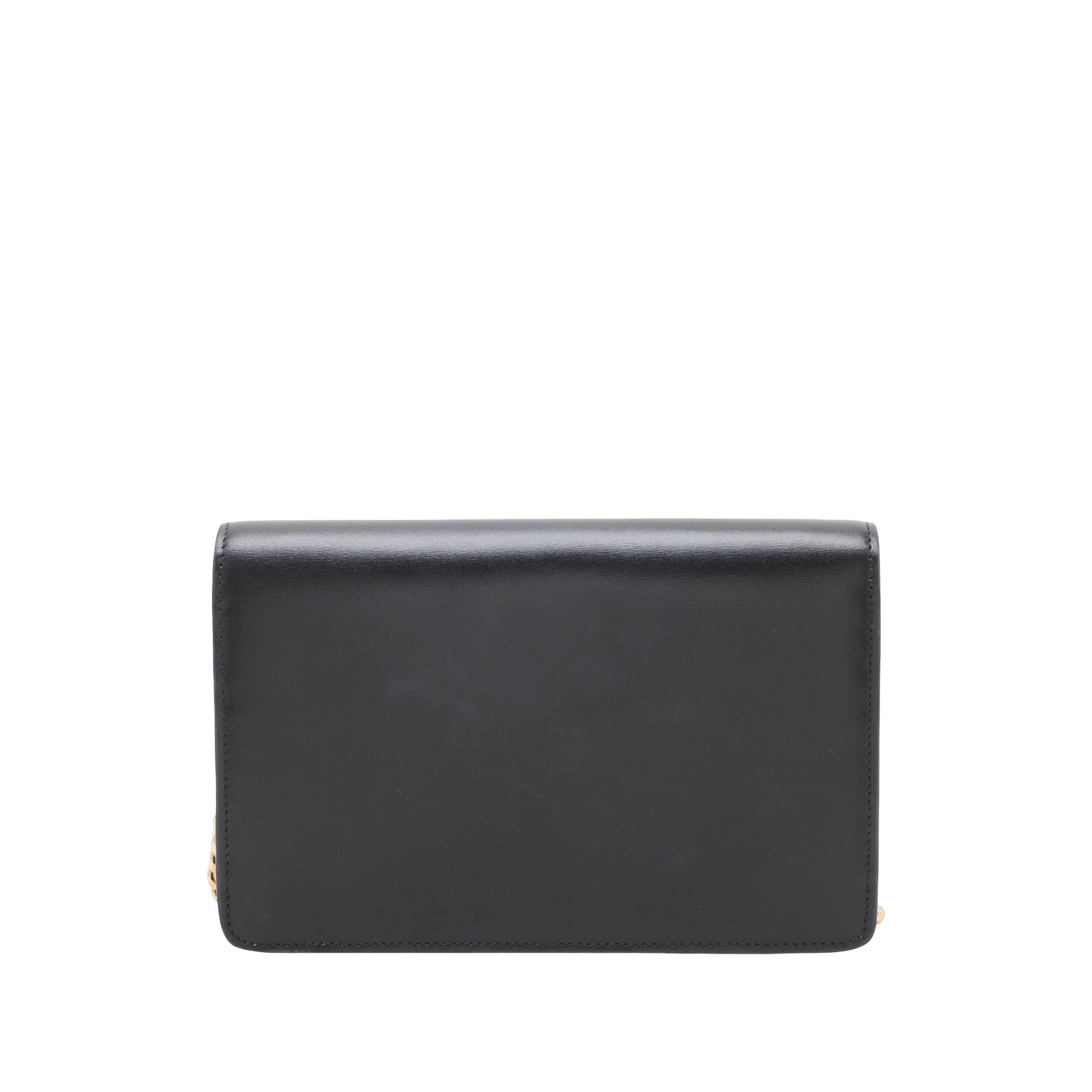 Celine Shiny Calfskin Triomphe Margo Wallet on Chain