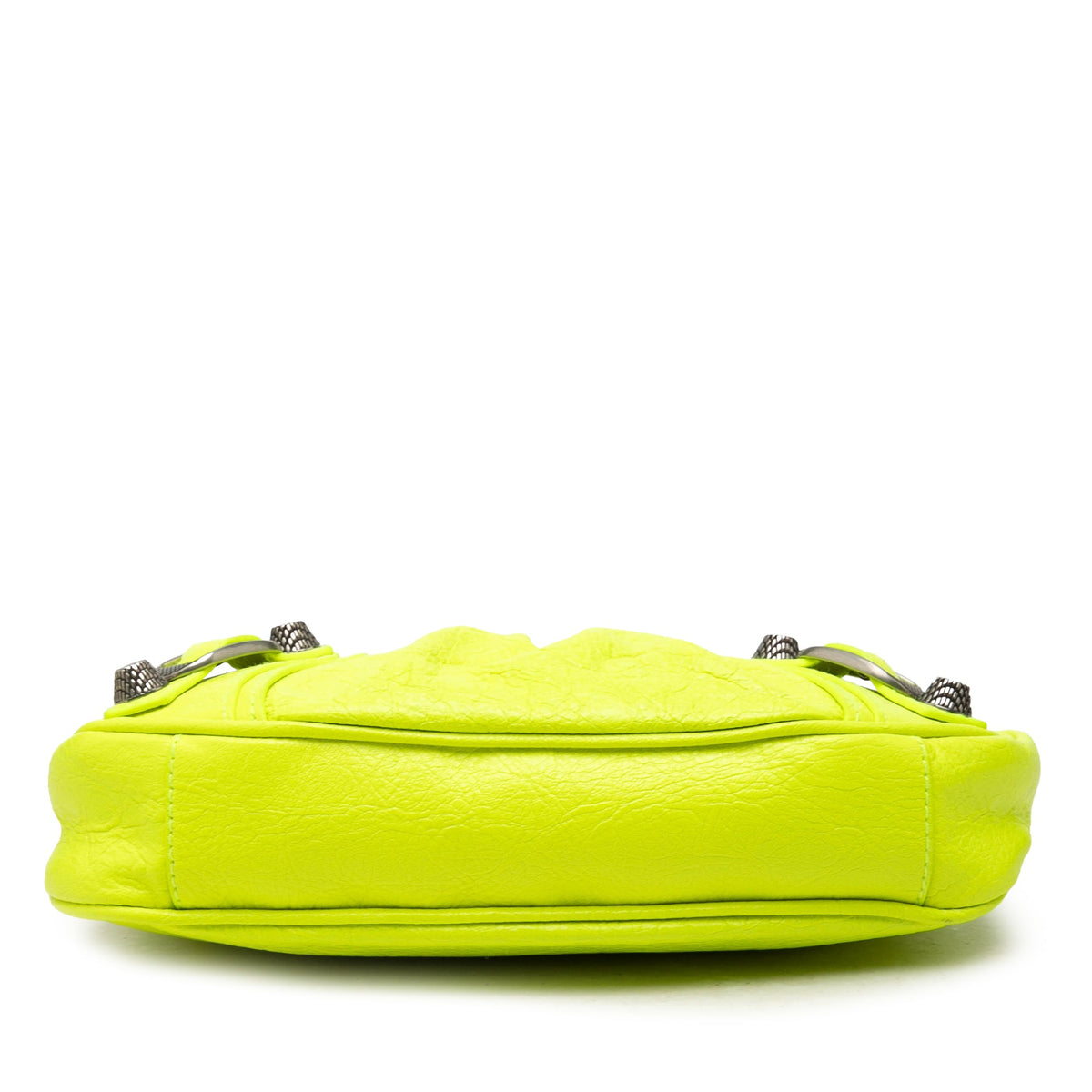 Balenciaga Mini Leather Motocross Le Cagole — Green