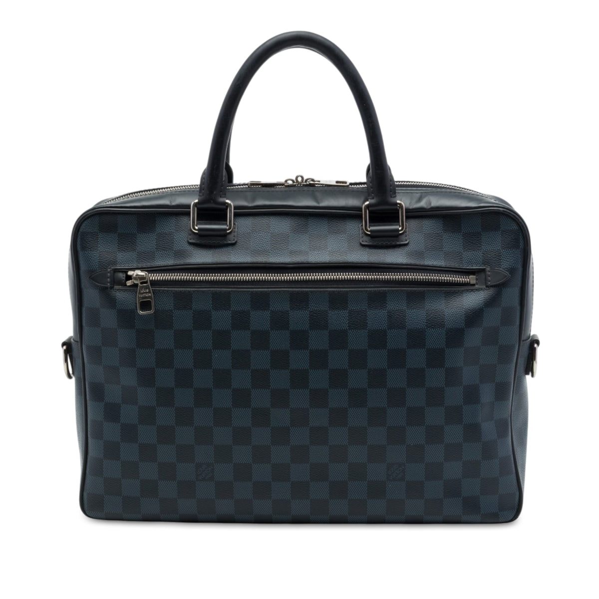 Louis Vuitton Damier Cobalt Porte Documents Business Bag — Blue