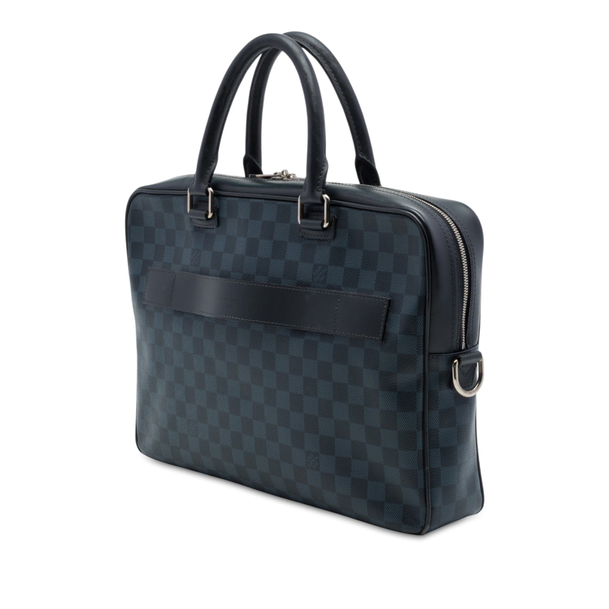 Louis Vuitton Damier Cobalt Porte Documents Business Bag — Blue