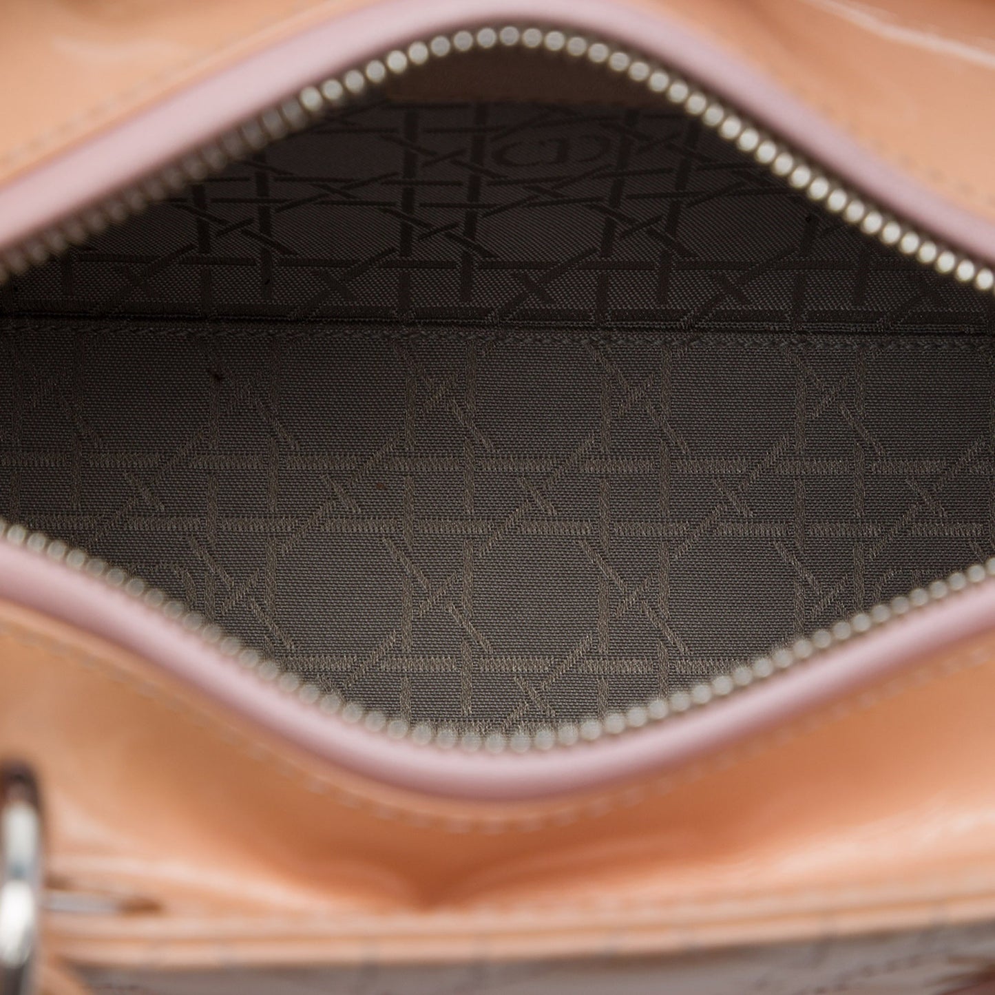 Dior Medium Patent Cannage Lady Dior