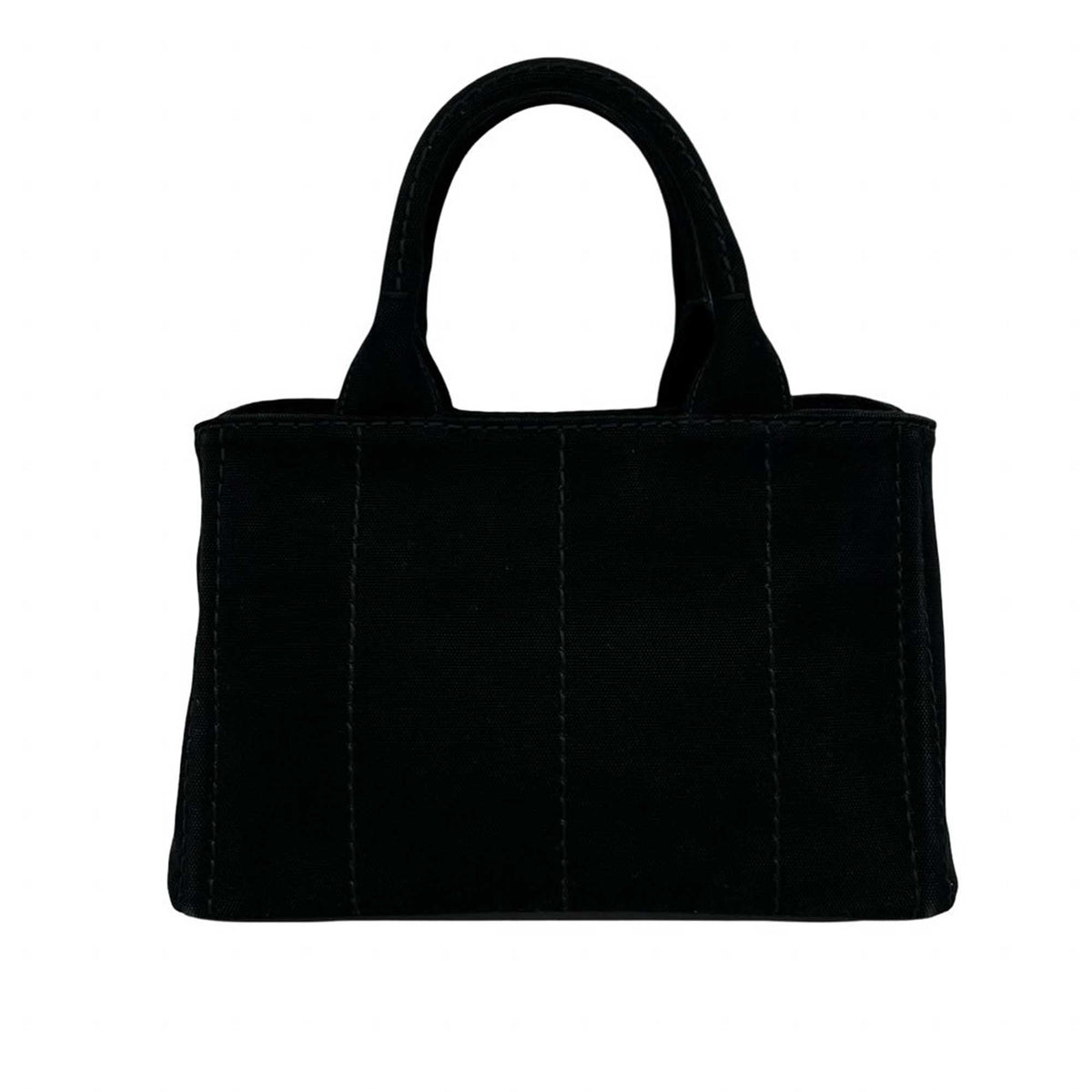 Prada Small Canvas Canapa Logo Tote