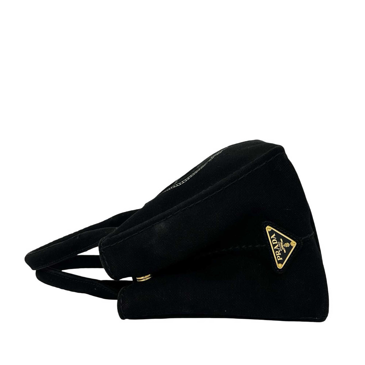 Prada Small Canvas Canapa Logo Tote
