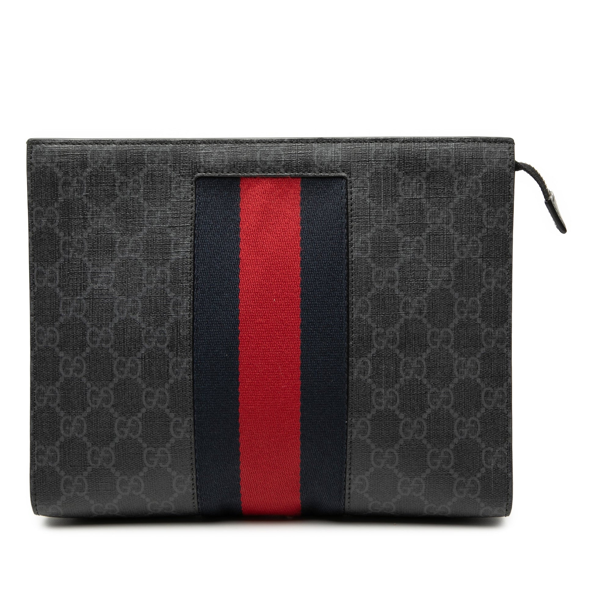 Gucci GG Supreme Web Clutch