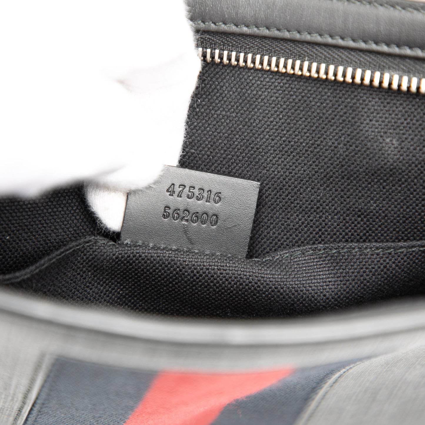 Gucci GG Supreme Web Clutch