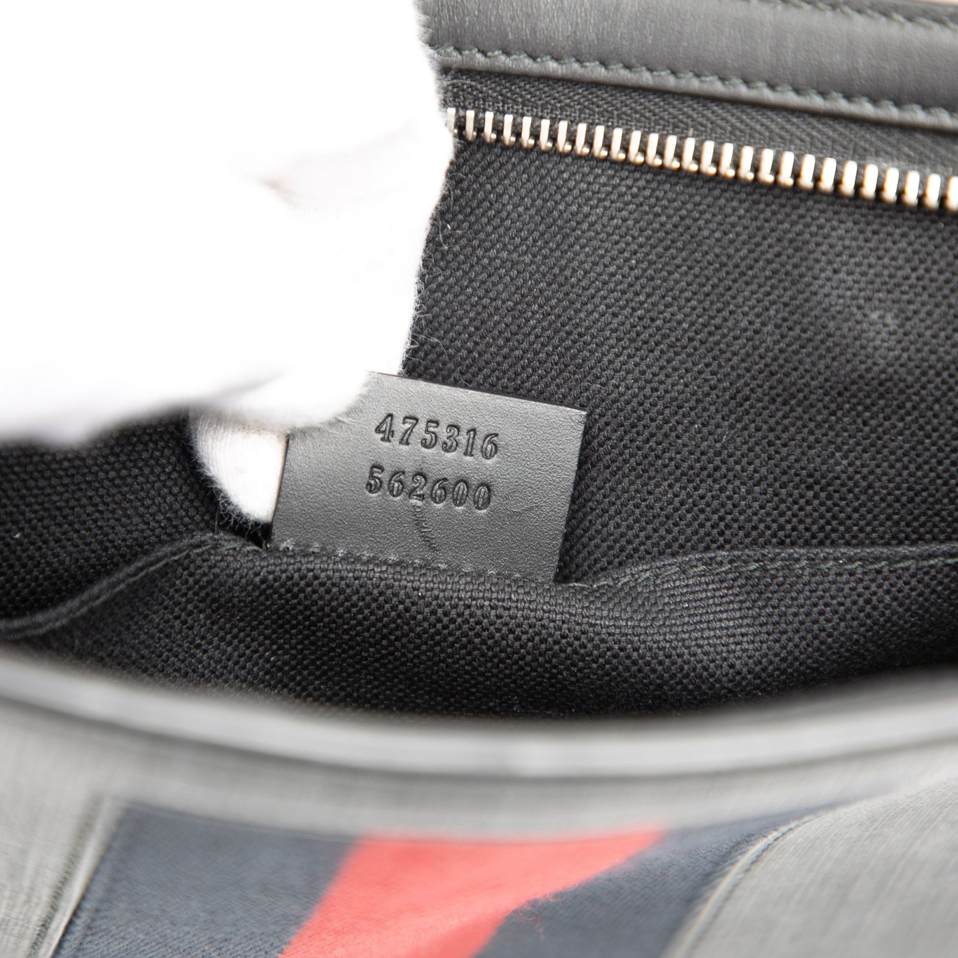 Gucci GG Supreme Web Clutch