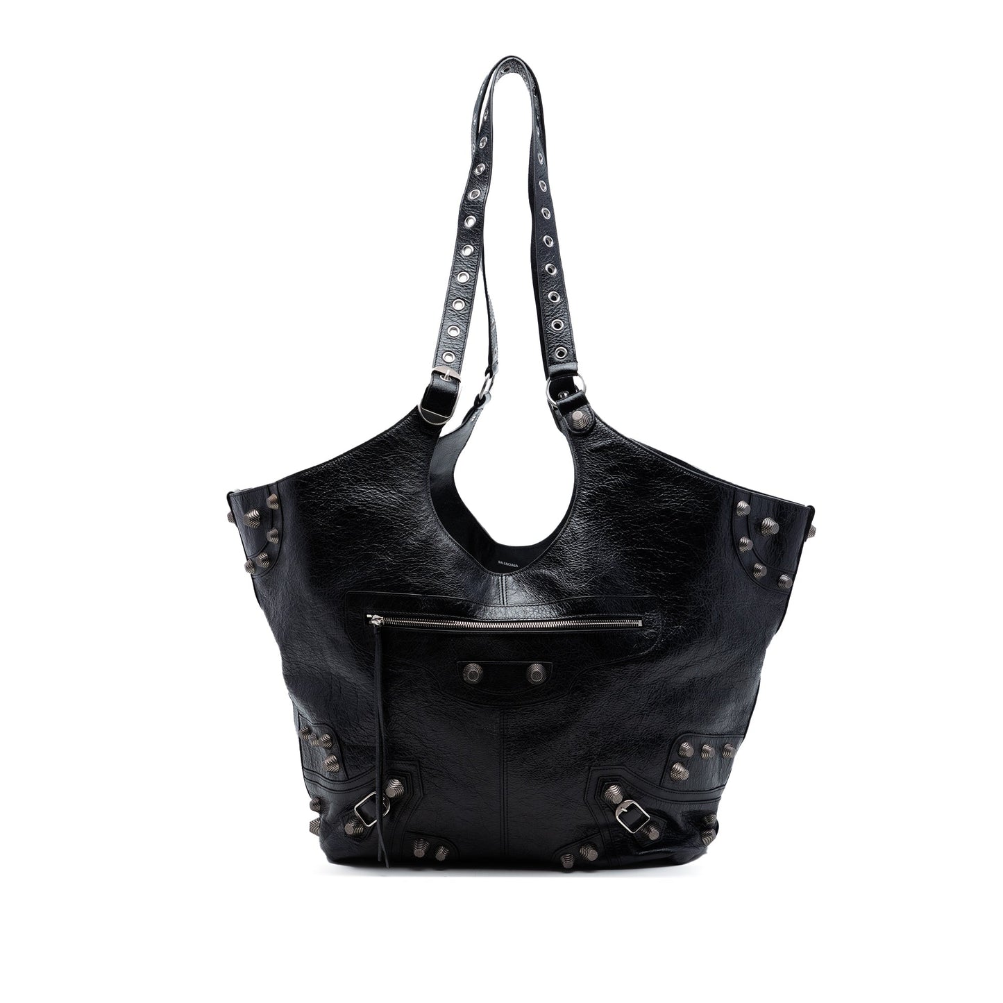 Balenciaga Large Arena Lambskin Le Cagole Carry All Tote