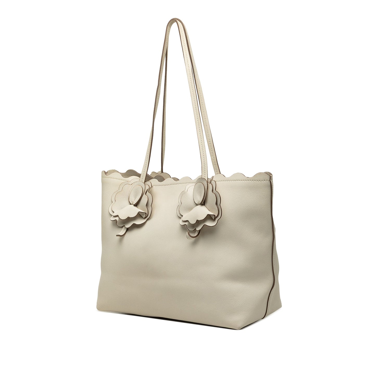 Miu Miu Leather Flower Tote
