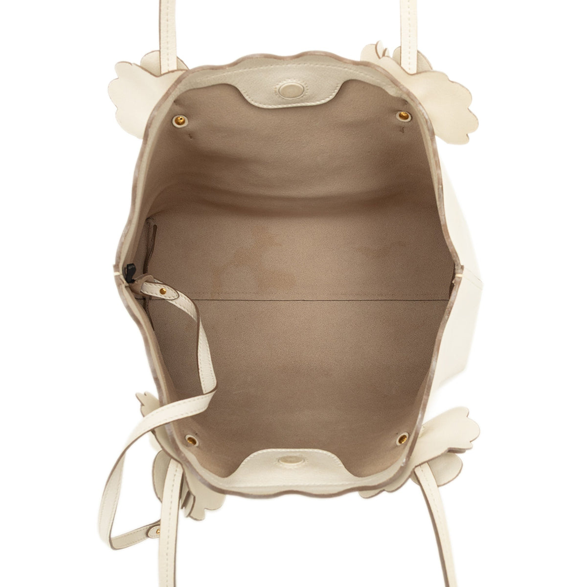 Miu Miu Leather Flower Tote