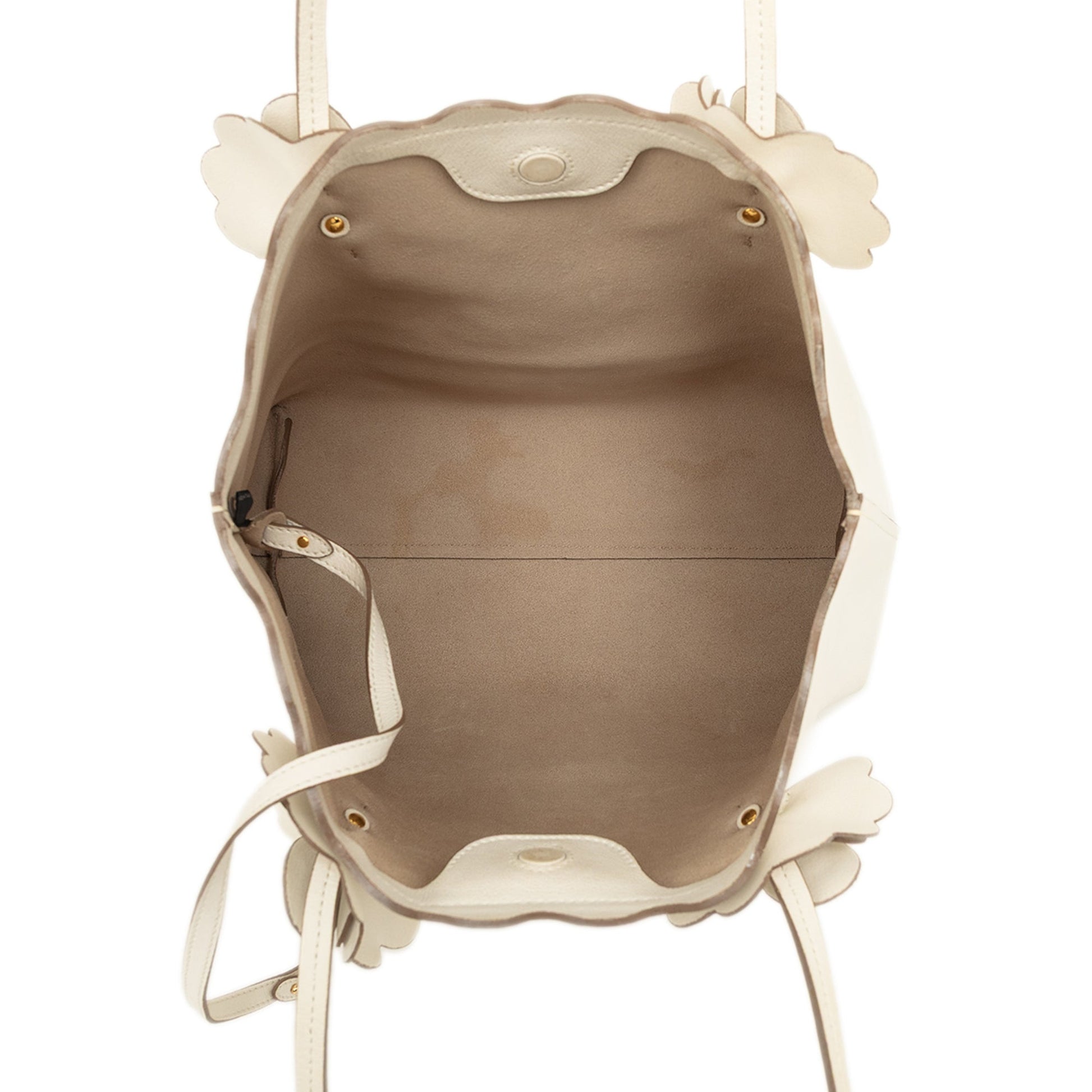 Miu Miu Leather Flower Tote