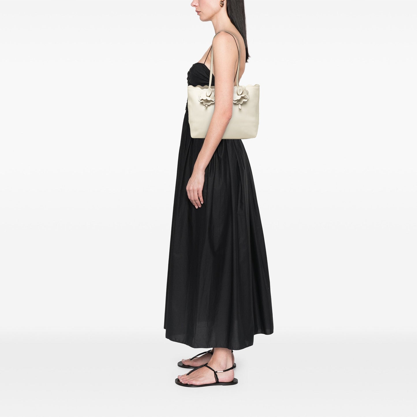 Miu Miu Leather Flower Tote