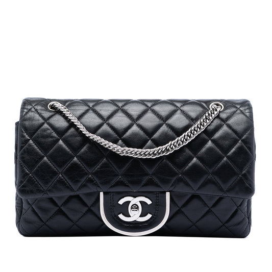 Chanel Paris Edinburgh Medium Lambskin Coco Sporran Flap