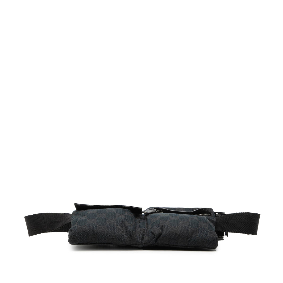 Gucci GG Canvas Double Pocket Belt Bag