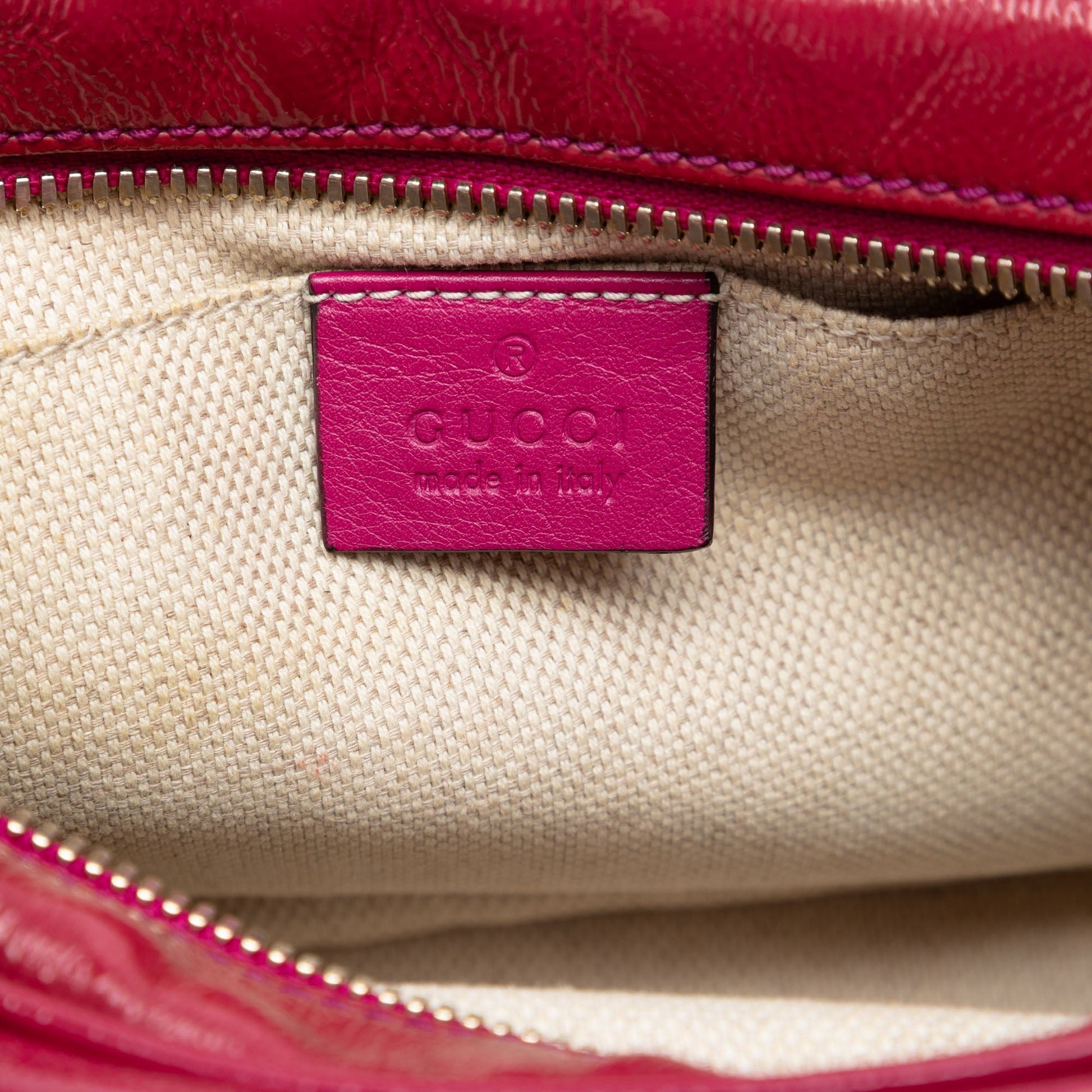 Gucci Patent Soho Disco Crossbody