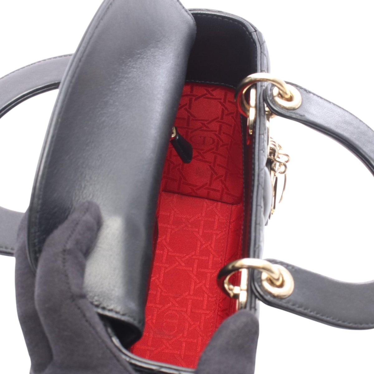Dior Small Lambskin Cannage My ABCDior Lady Dior