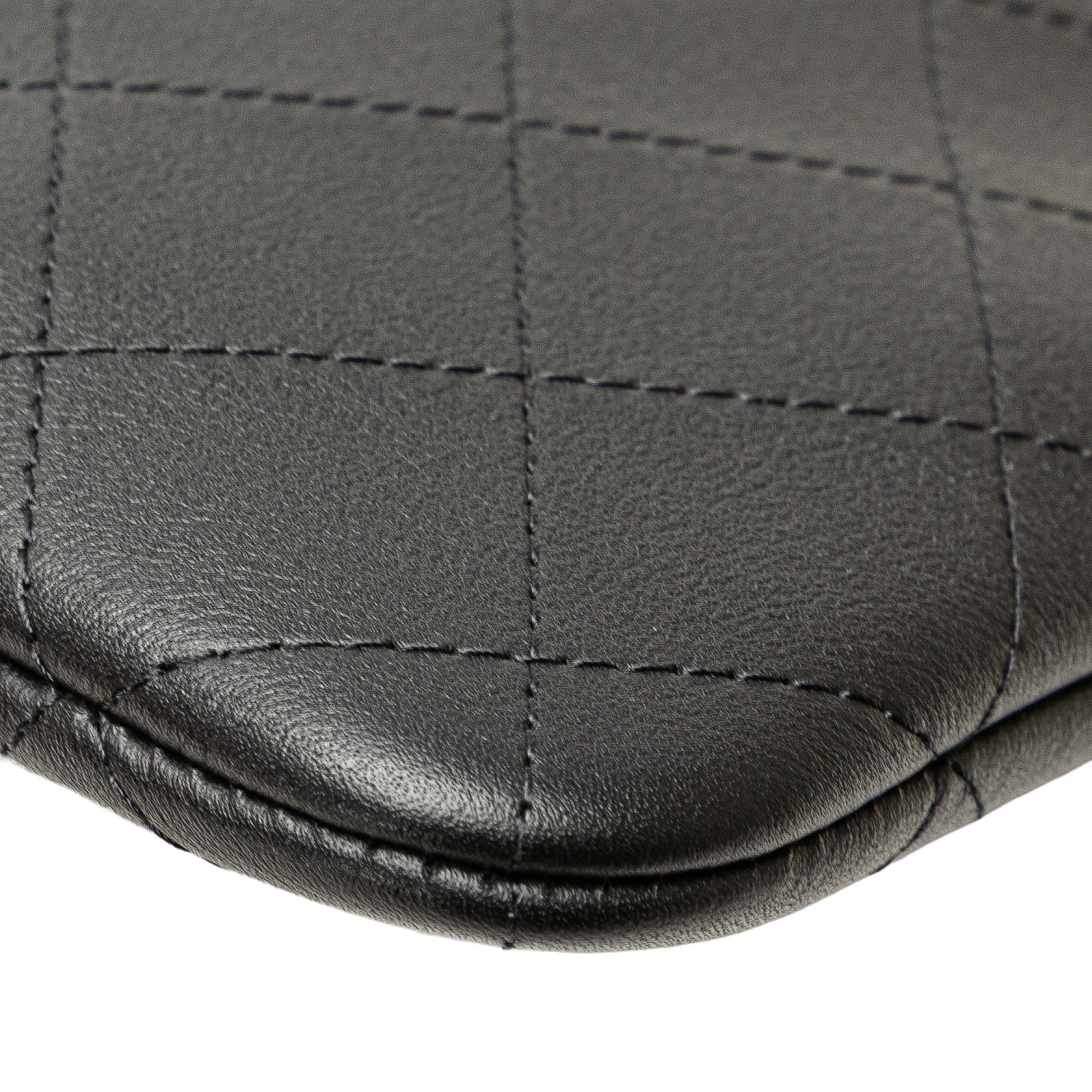 Chanel Medium Stitched Calfskin CC Cosmetic Case