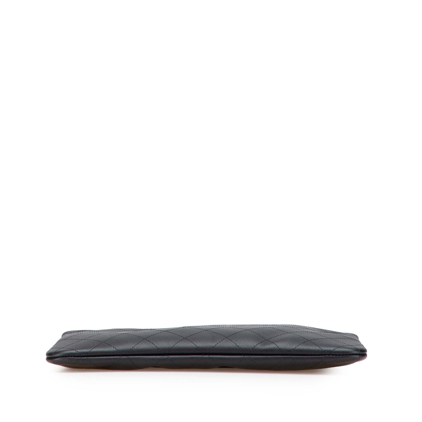 Chanel Medium Stitched Calfskin CC Cosmetic Case