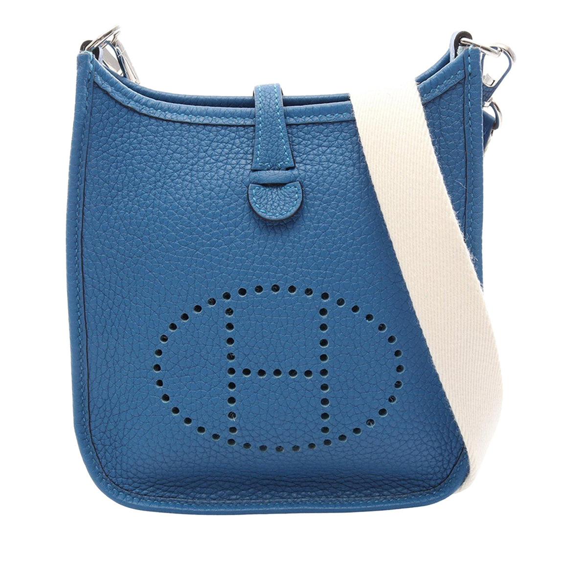 Hermès Clemence Evelyne I 16 Amazone — Blue