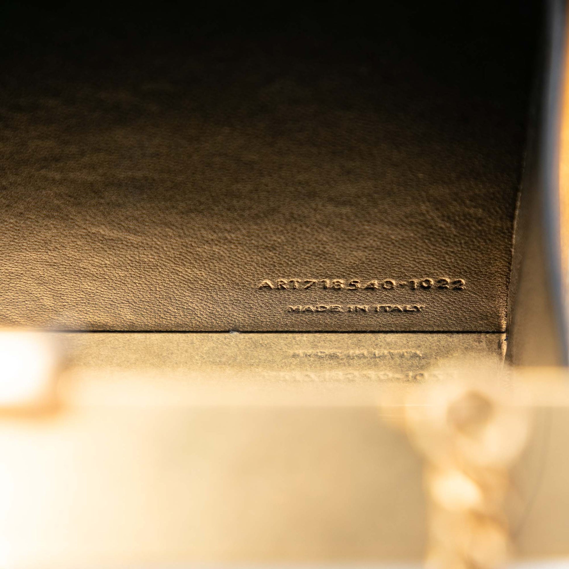 Acrylic Tuxedo Box Clutch on Chain