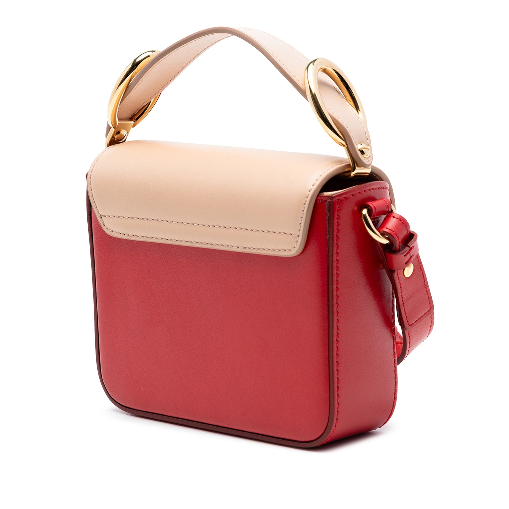 Chloé Mini Tricolor Calfskin C Satchel