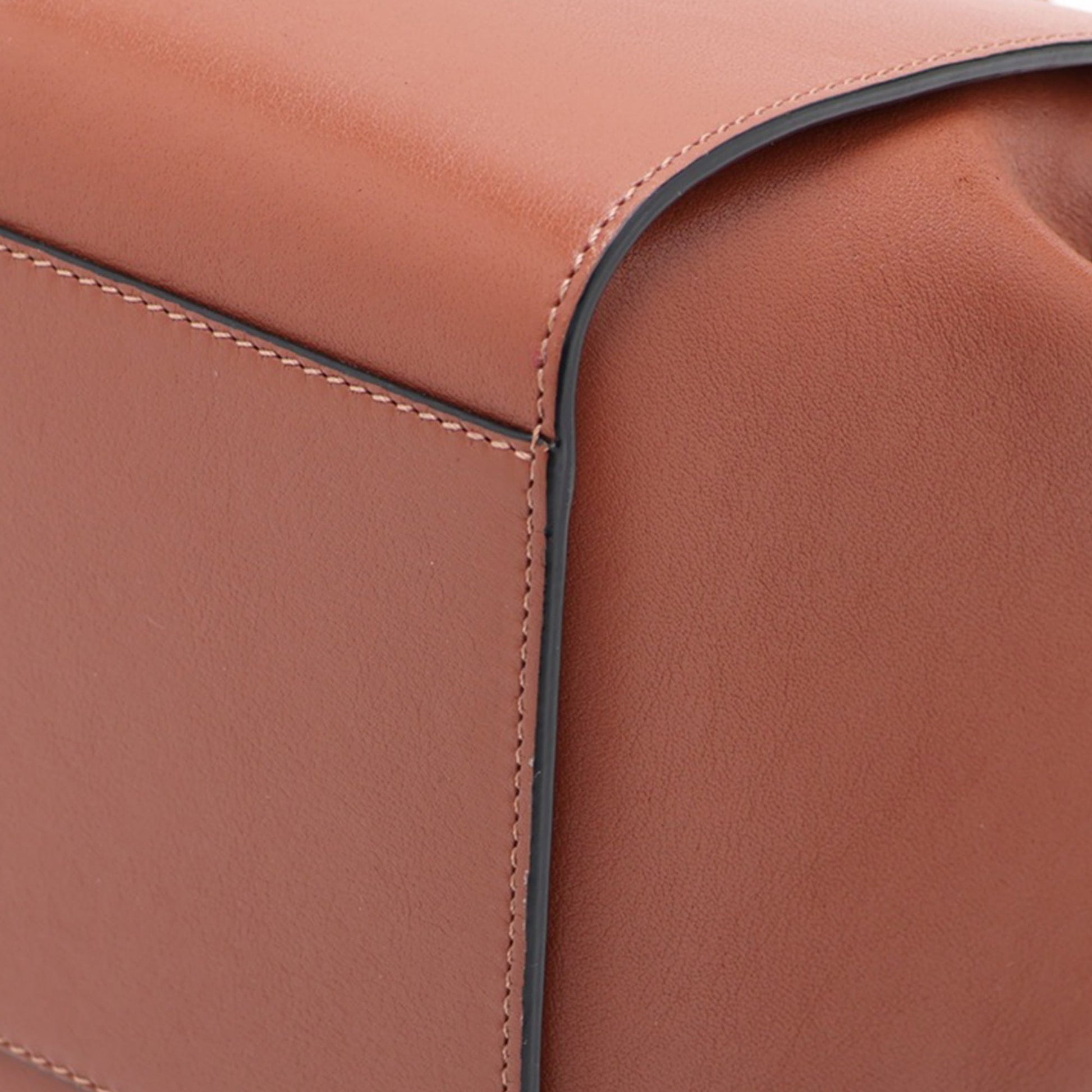 LOEWE Mini Leather Drawstring Hammock Bag