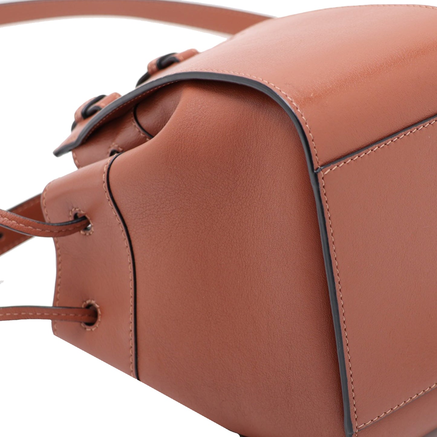 LOEWE Mini Leather Drawstring Hammock Bag
