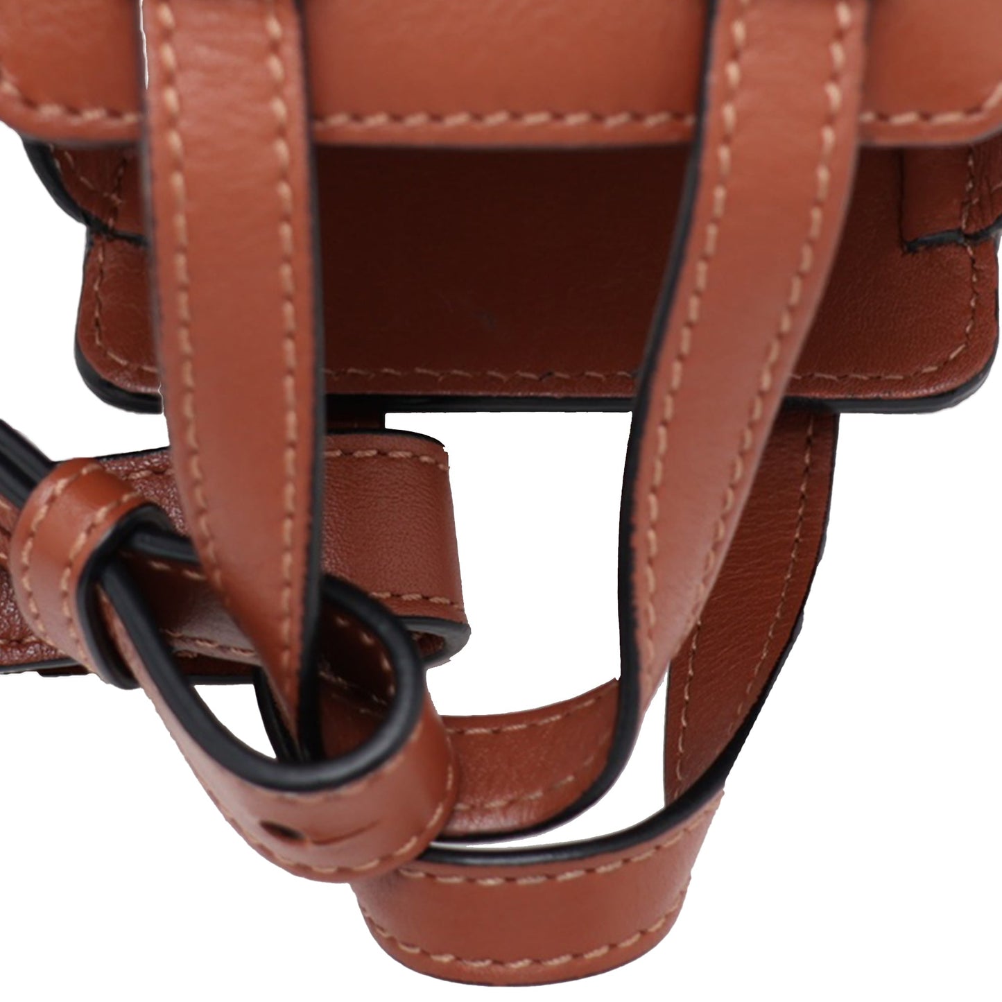LOEWE Mini Leather Drawstring Hammock Bag