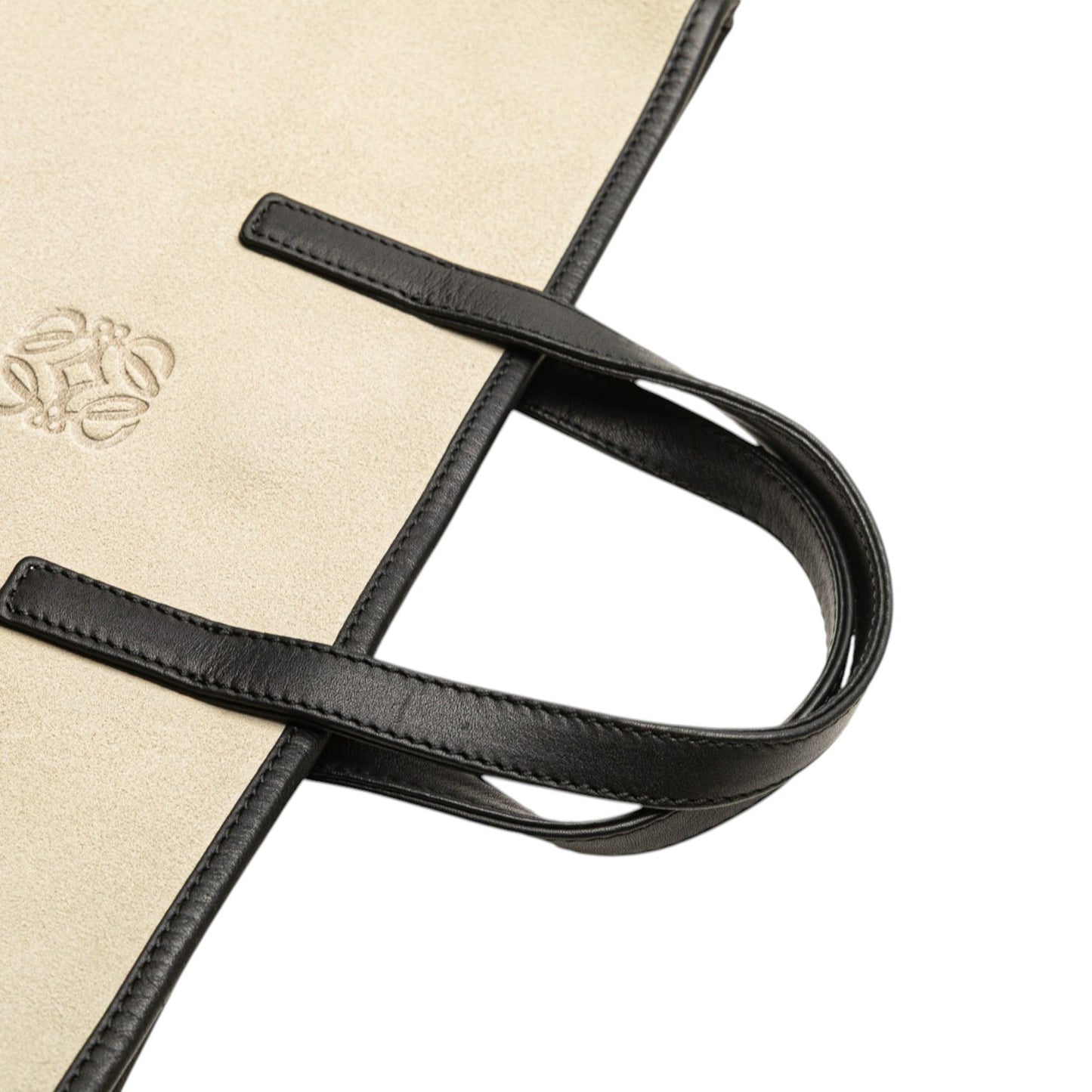 LOEWE Anagram Suede Tote