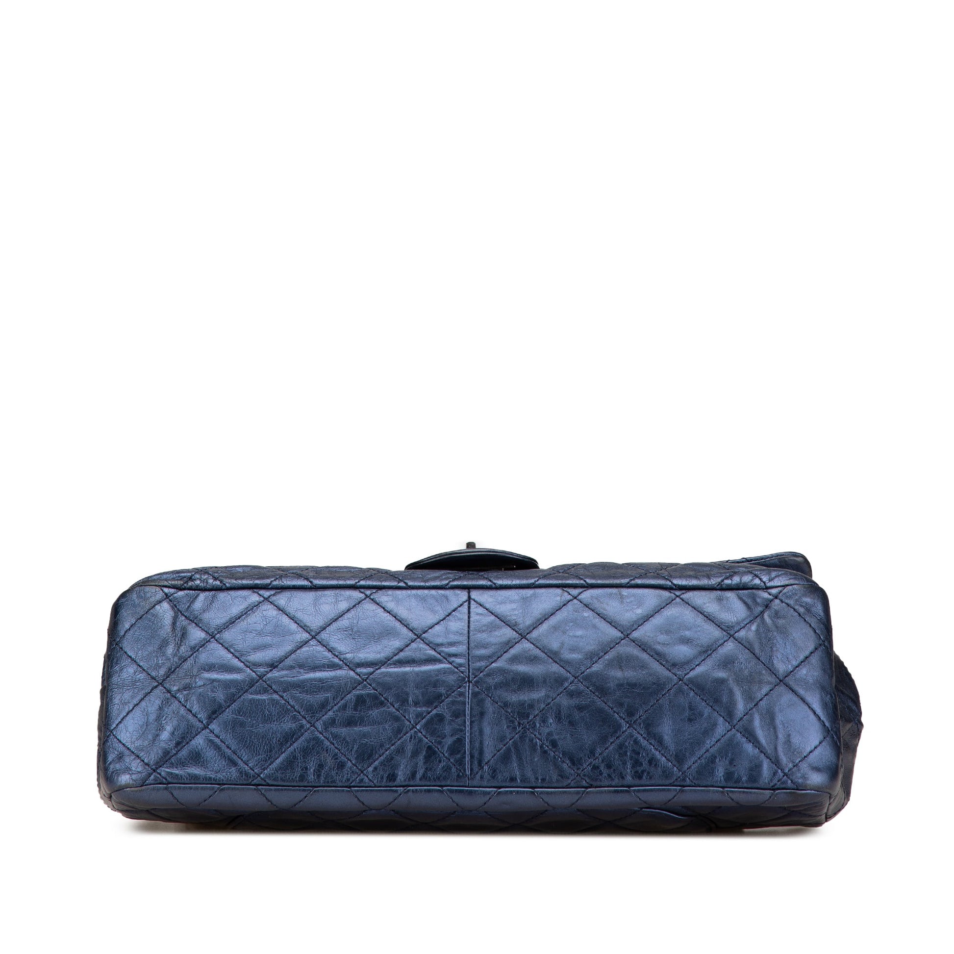 Chanel Metallic Quilted Aged Calfskin Reissue 2.55 Double Flap 227