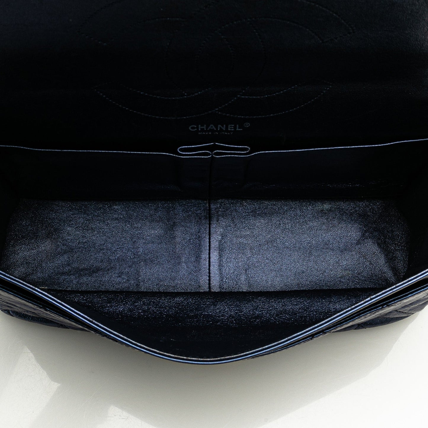 Chanel Metallic Quilted Aged Calfskin Reissue 2.55 Double Flap 227