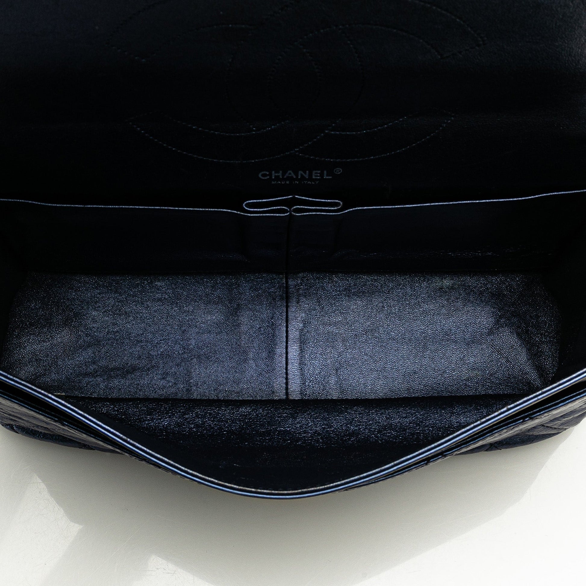 Chanel Metallic Quilted Aged Calfskin Reissue 2.55 Double Flap 227
