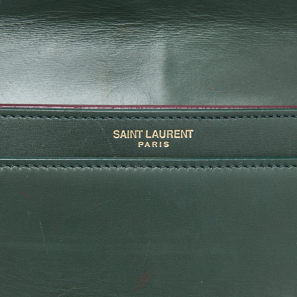 Saint Laurent Smooth Calfskin Monogram Cassandra Clasp Bag