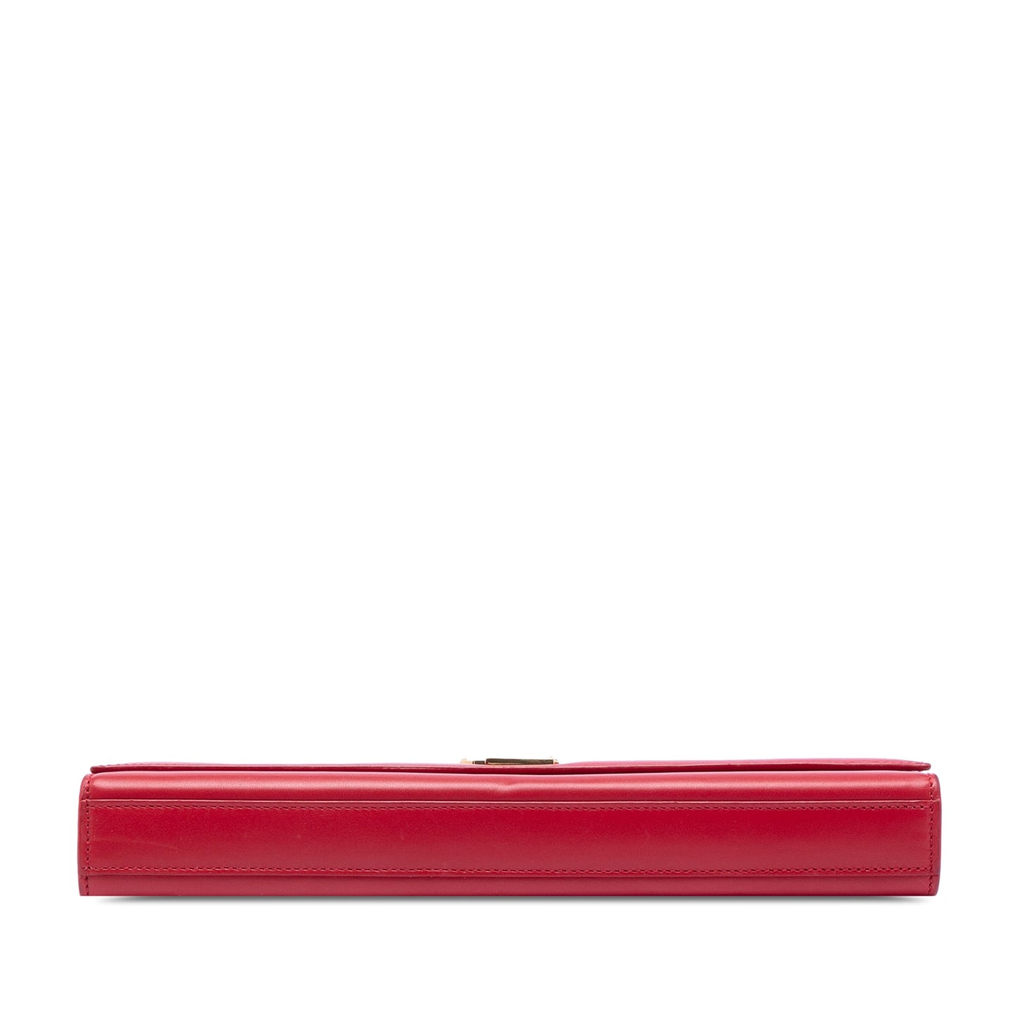 Saint Laurent Smooth Calfskin Monogram Cassandre Clutch