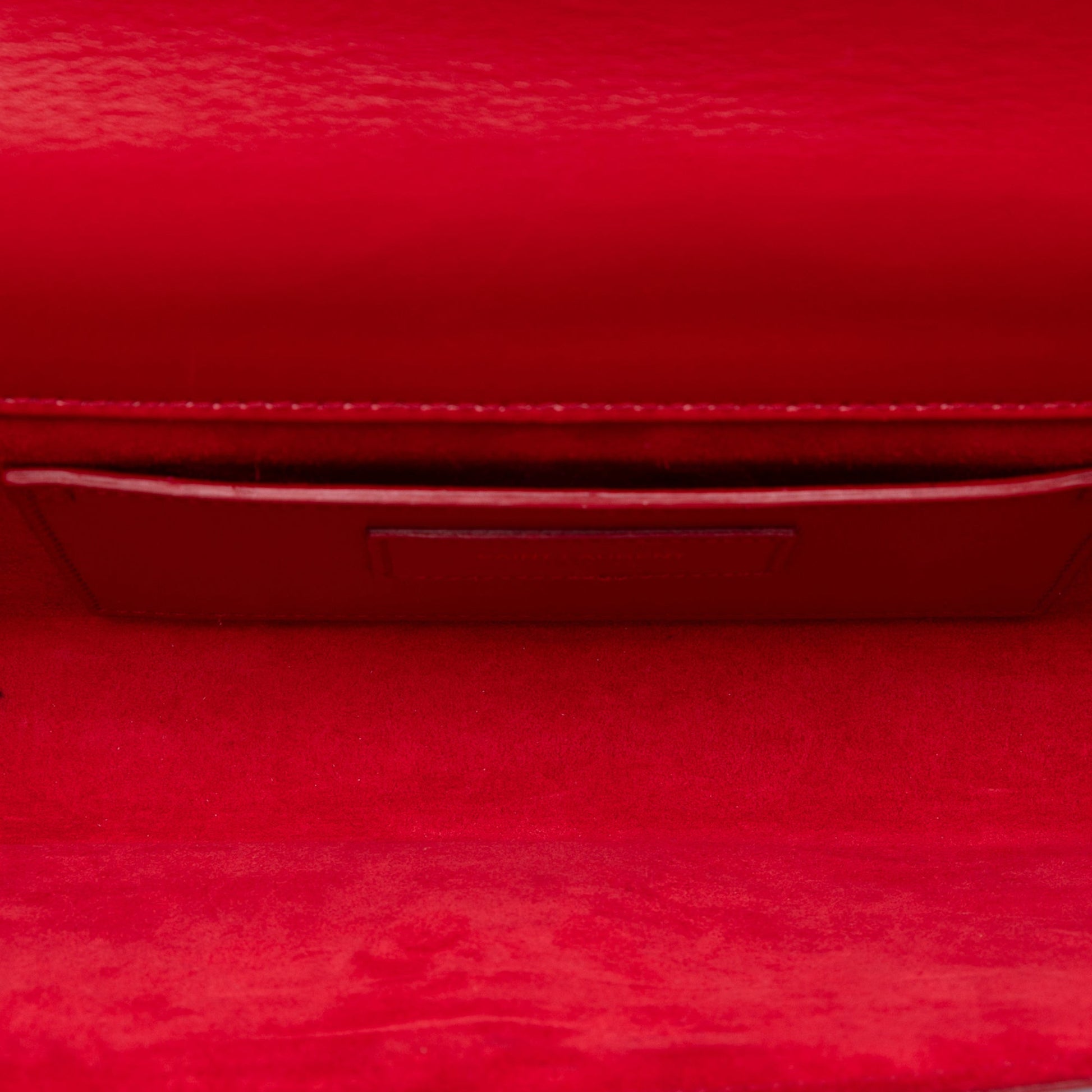 Saint Laurent Smooth Calfskin Monogram Cassandre Clutch