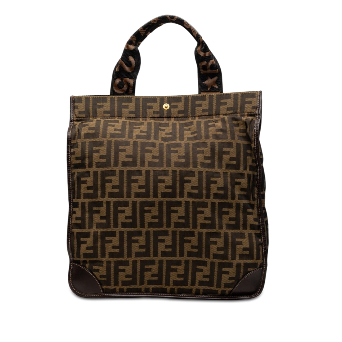 Fendi Zucca Canvas Shopping Tote