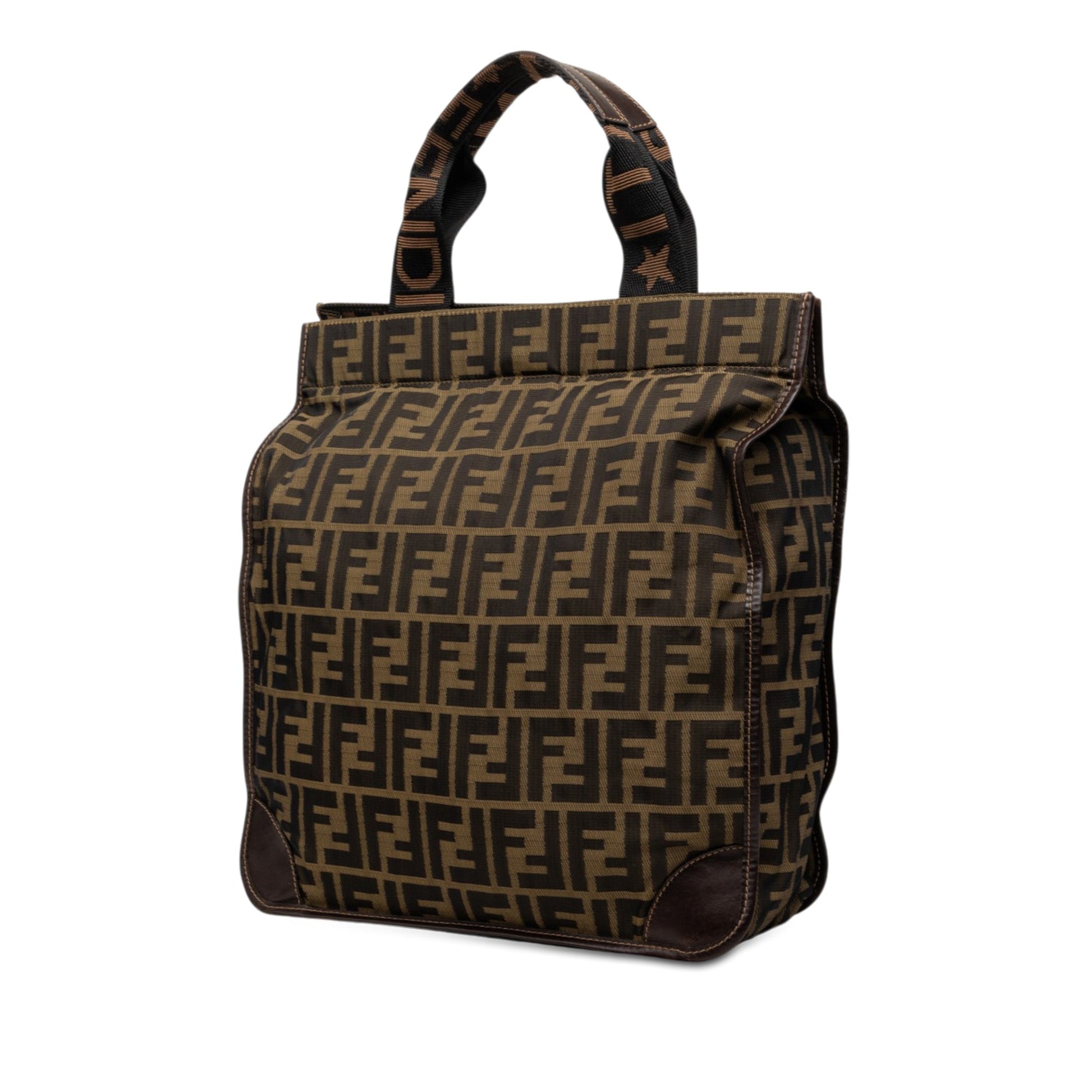 Fendi Zucca Canvas Shopping Tote
