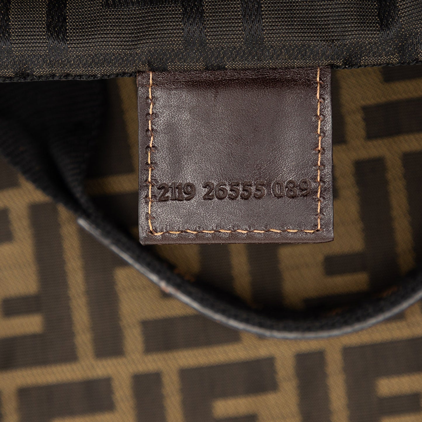 Fendi Zucca Canvas Shopping Tote