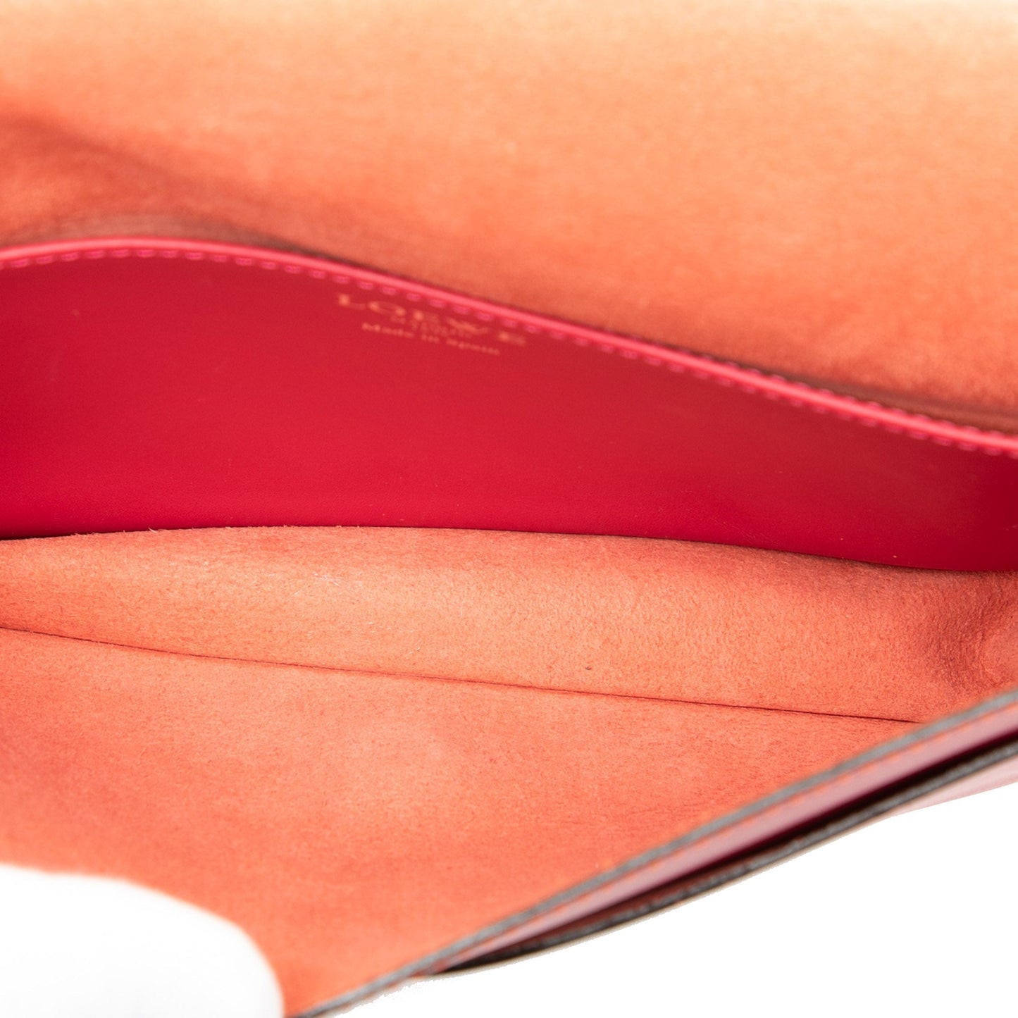 LOEWE Bicolor Leather Anagram Ines Flap Crossbody